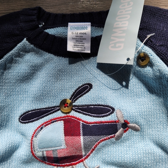 Gymboree Helicopter Sweater and Jeans - Picture 3 of 7